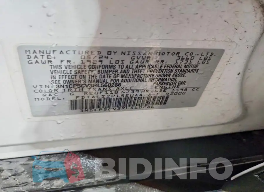 3N1CP5CV3RL560286 Photo# 13