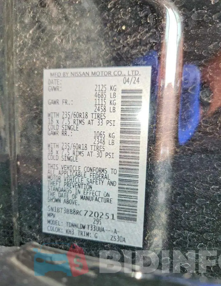 5N1BT3BB8RC720251 Photo# 13