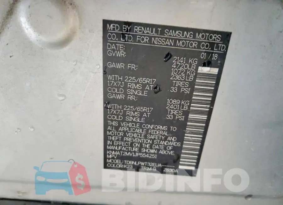 KNMAT2MV1JP554251 Photo# 13