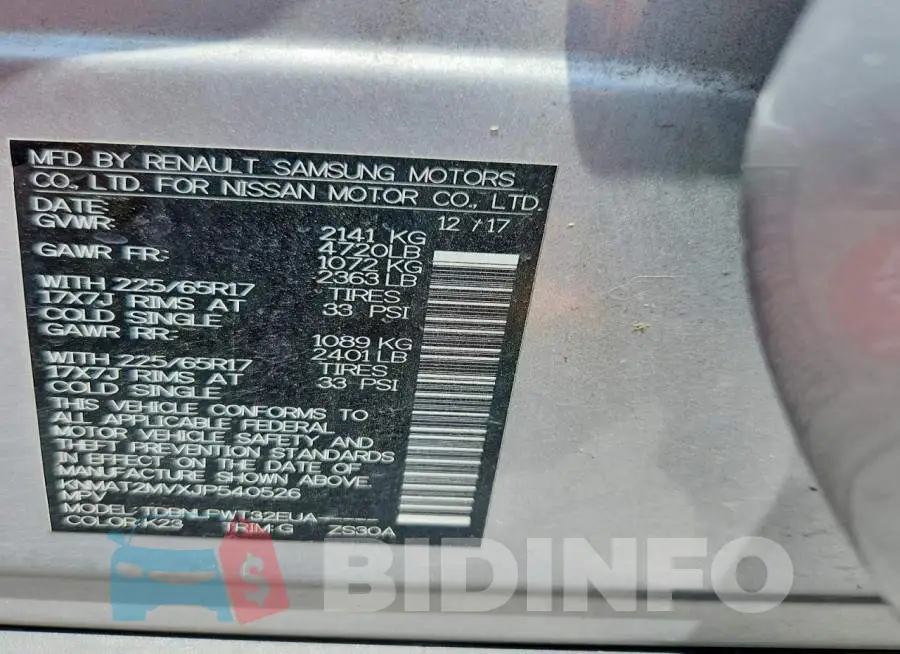 KNMAT2MVXJP540526 Photo# 13