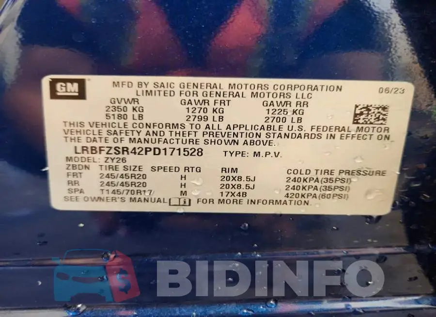 LRBFZSR42PD171528 Photo# 13