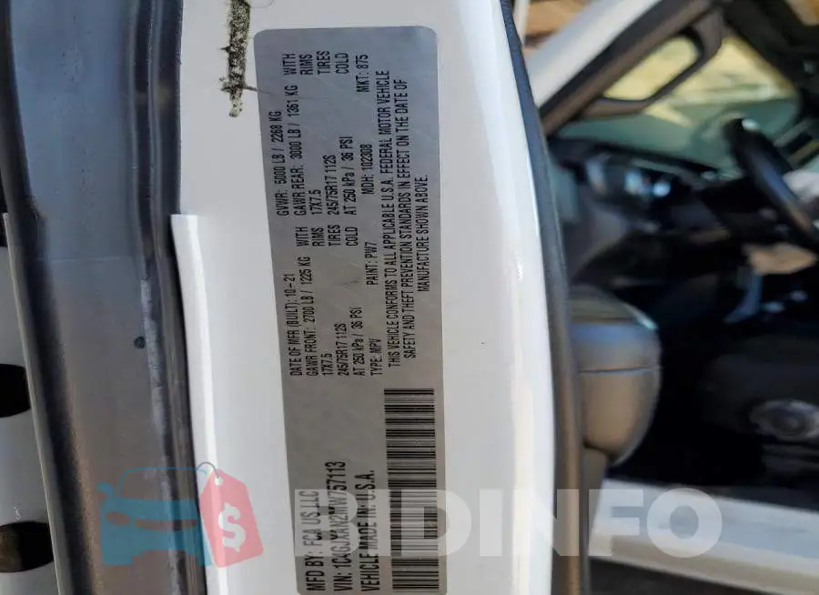 1C4GJXAN2MW757113 Photo# 12