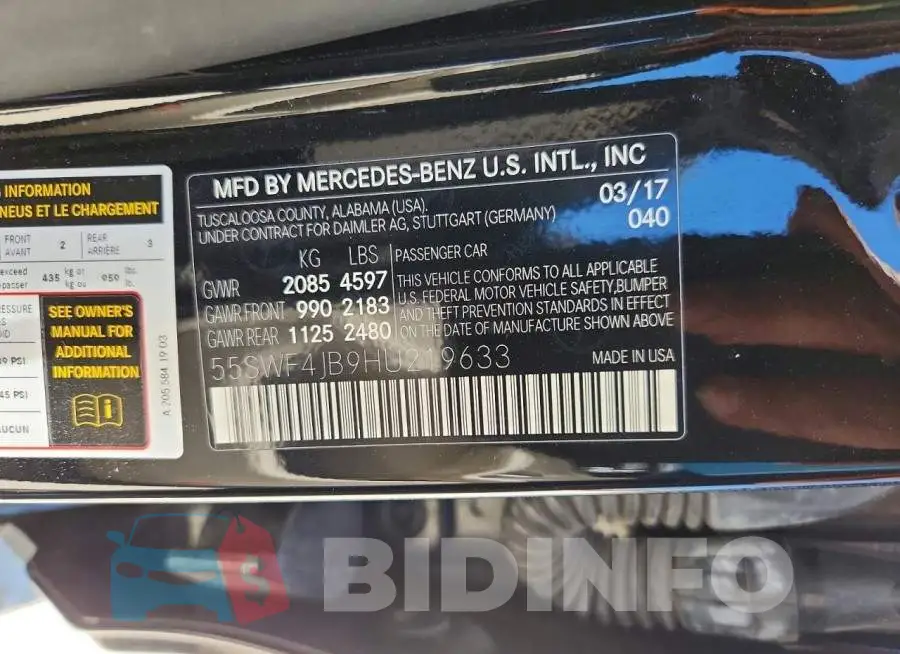 55SWF4JB9HU219633 Photo# 12