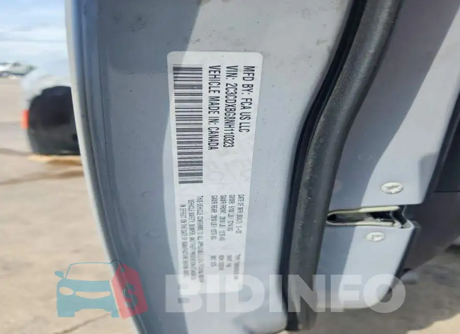 2C3CDXBG8NH110323 Photo# 13