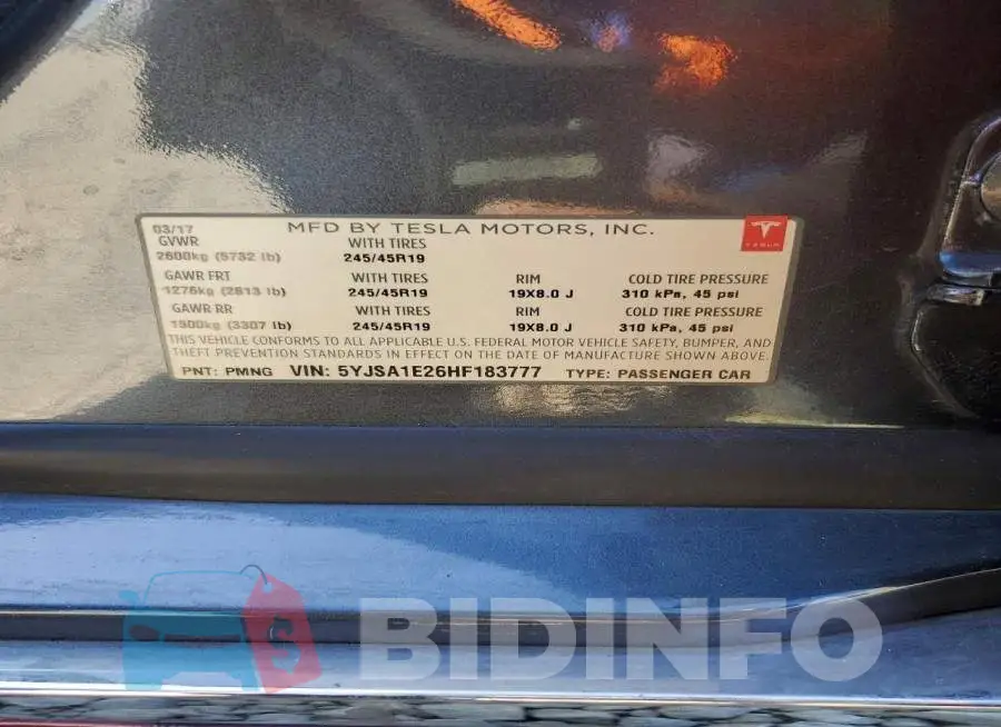5YJSA1E26HF183777 Photo# 12