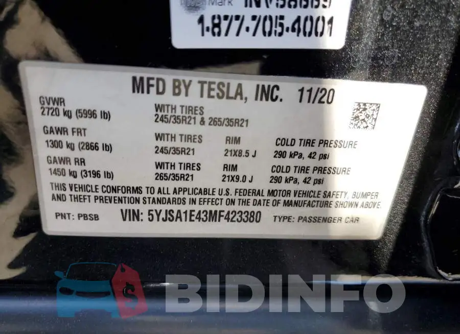 5YJSA1E43MF423380 Photo# 12