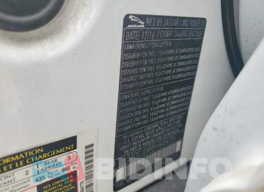 SADCJ2BN5HA494770 Photo# 12