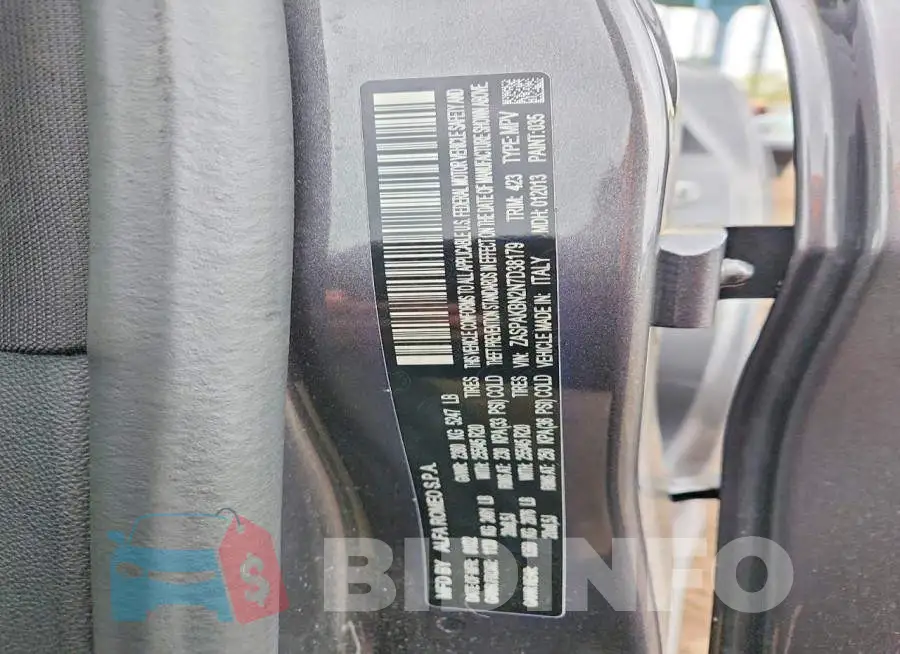 ZASPAKBN2N7D38179 Photo# 13