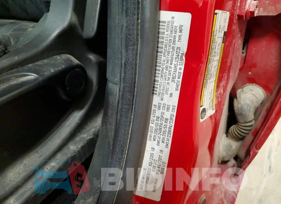 ZFBCFAAH5JZ041231 Photo# 14
