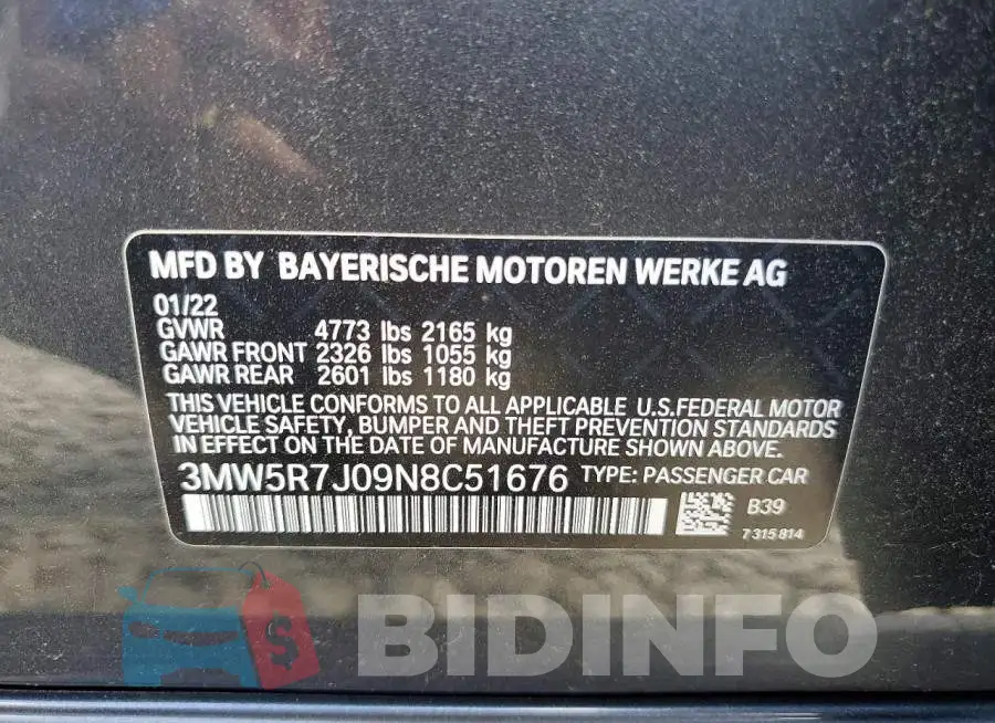 3MW5R7J09N8C51676 Photo# 12