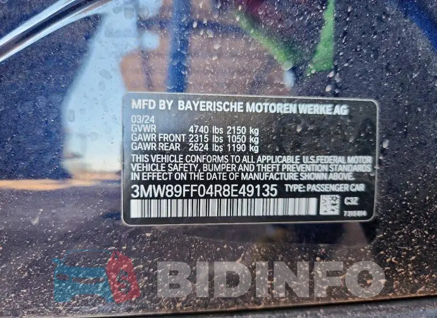 3MW89FF04R8E49135 Photo# 12