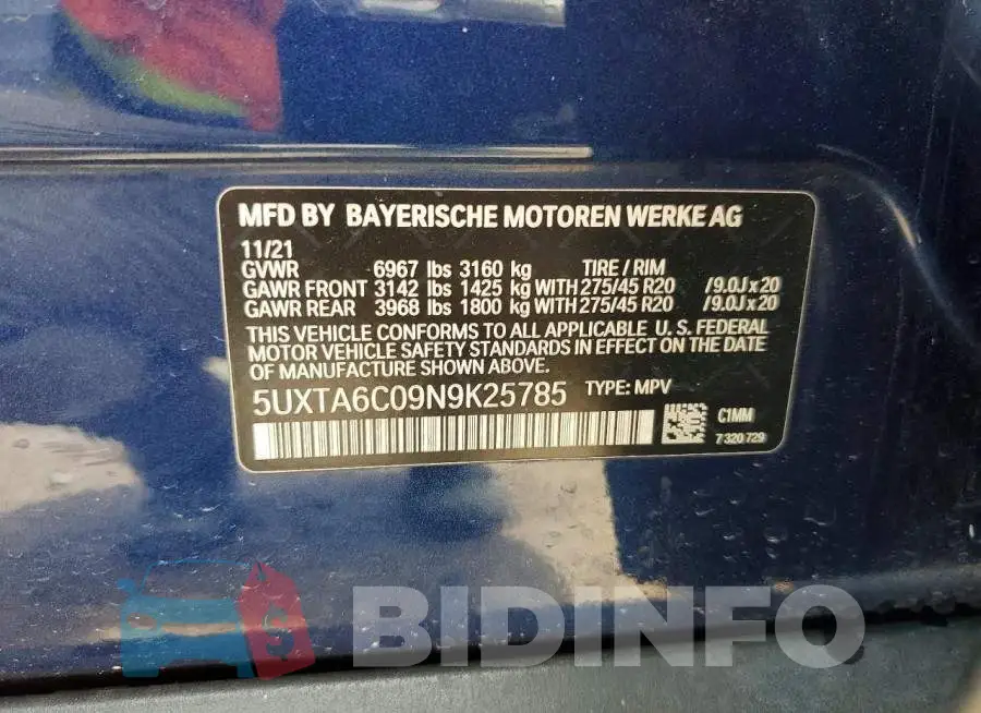 5UXTA6C09N9K25785 Photo# 14