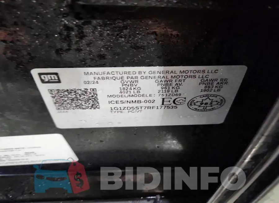 1G1ZD5ST7RF177535 Photo# 12
