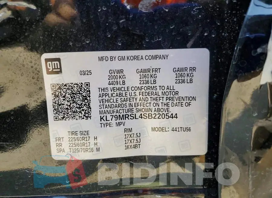 KL79MRSL4SB220544 Photo# 14