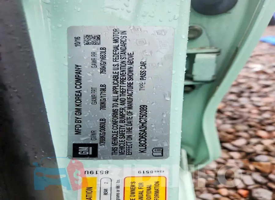 KL8CD6SA3HC750389 Photo# 12