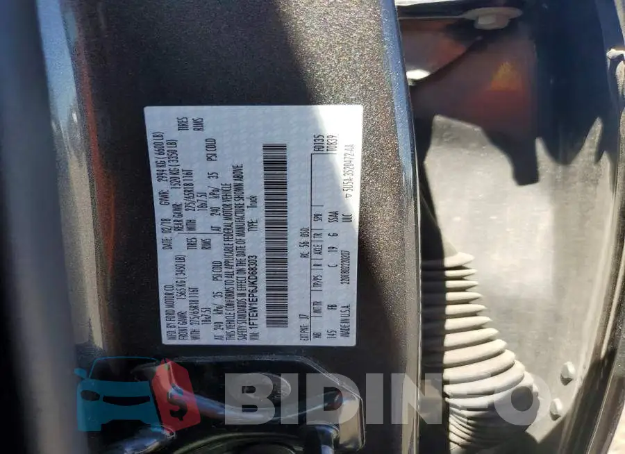 1FTEW1EP6JKD68303 Photo# 12