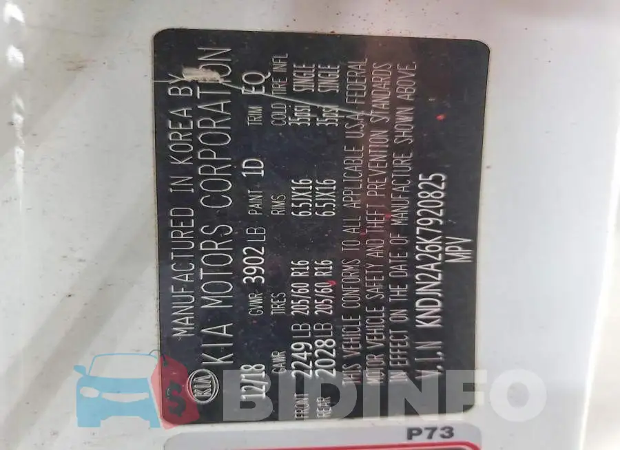 KNDJN2A26K7920825 Photo# 12