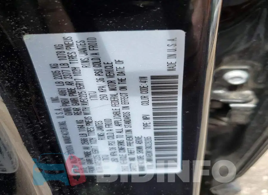 7MMVABDM1SN328285 Photo# 12