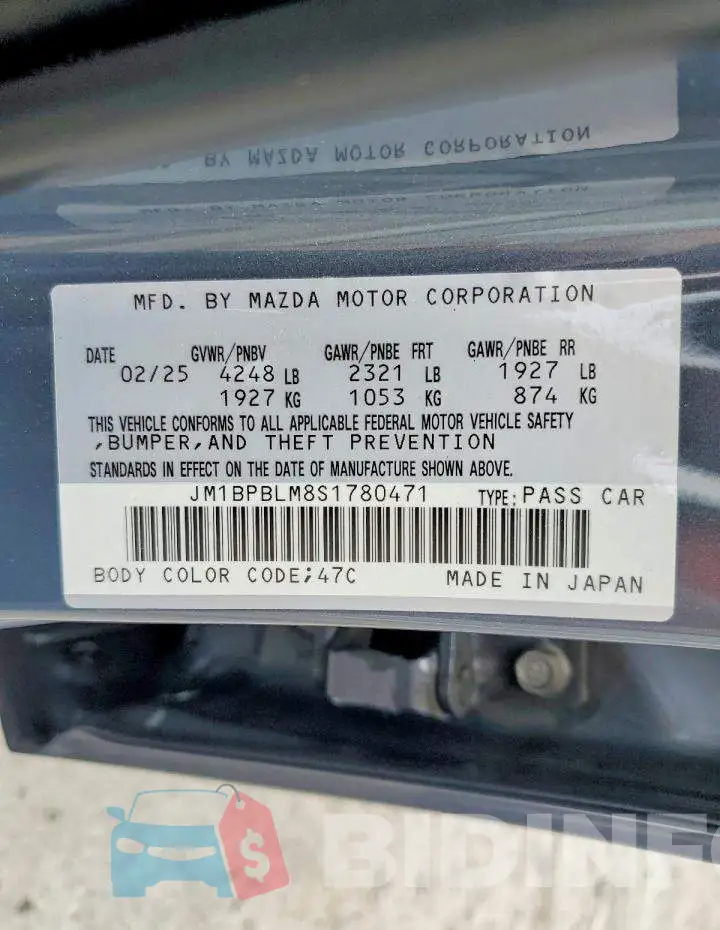 JM1BPBLM8S1780471 Photo# 12