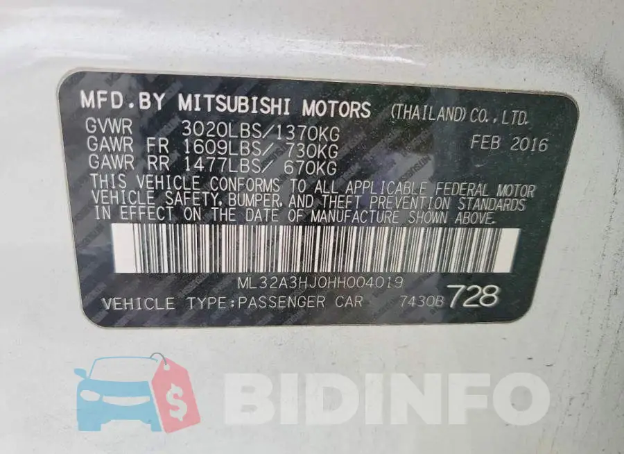 ML32A3HJ0HH004019 Photo# 12