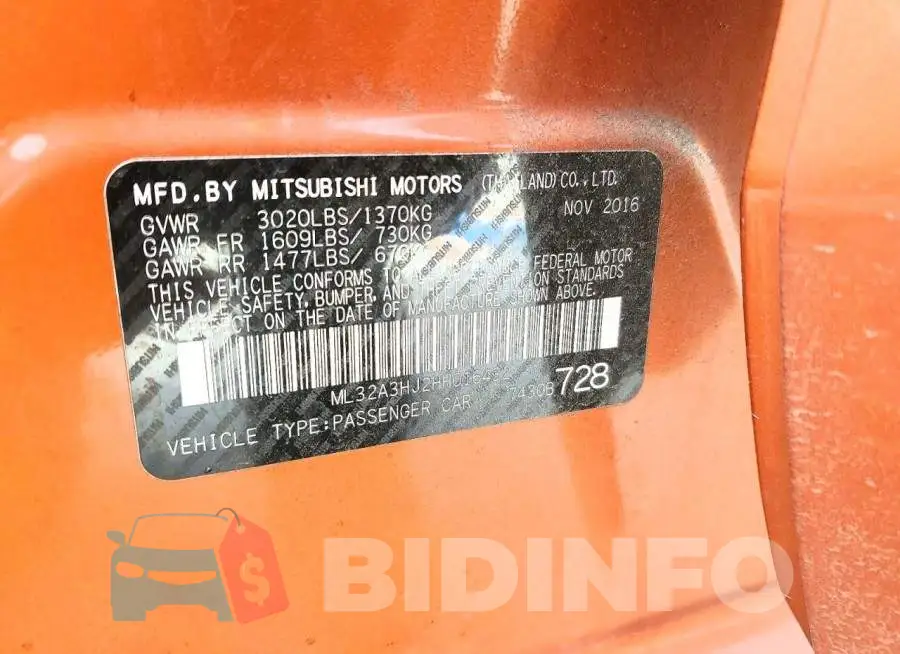 ML32A3HJ2HH016432 Photo# 13
