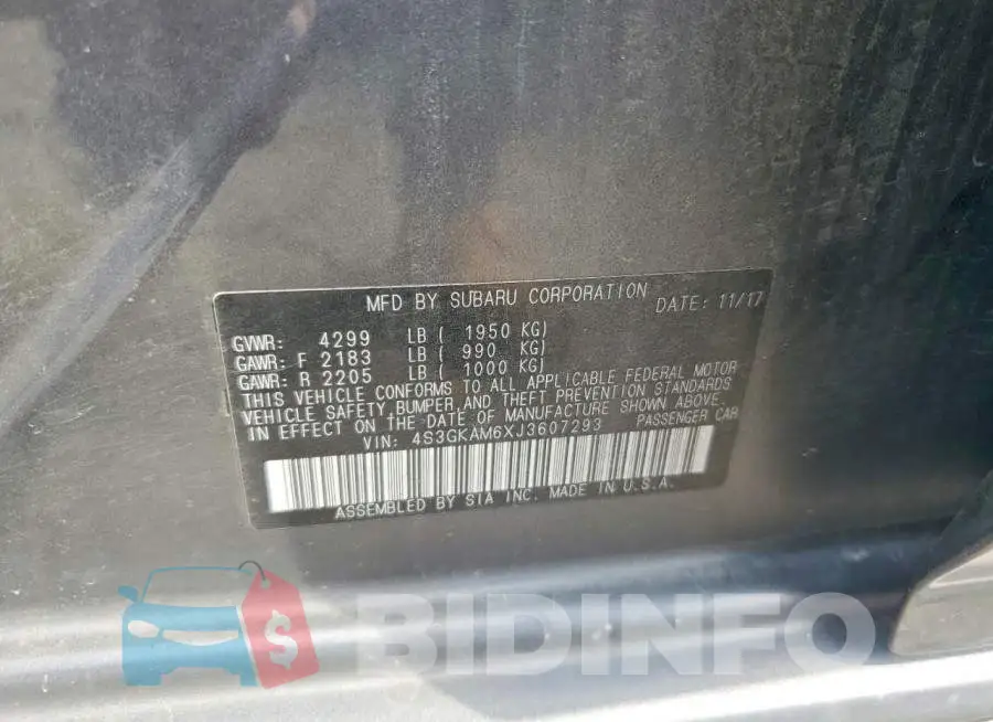 4S3GKAM6XJ3607293 Photo# 12