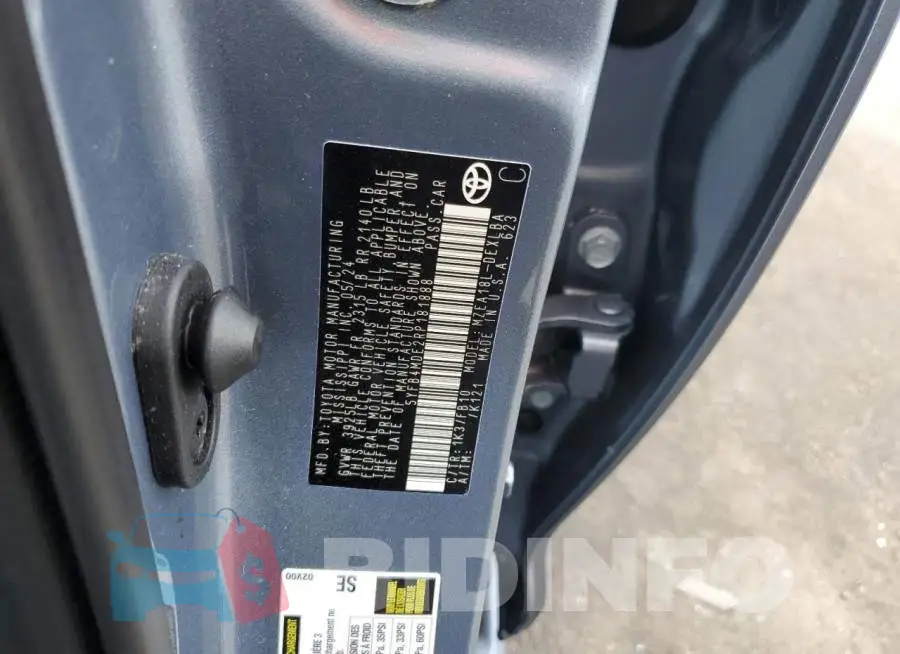 5YFB4MDE2RP181888 Photo# 12