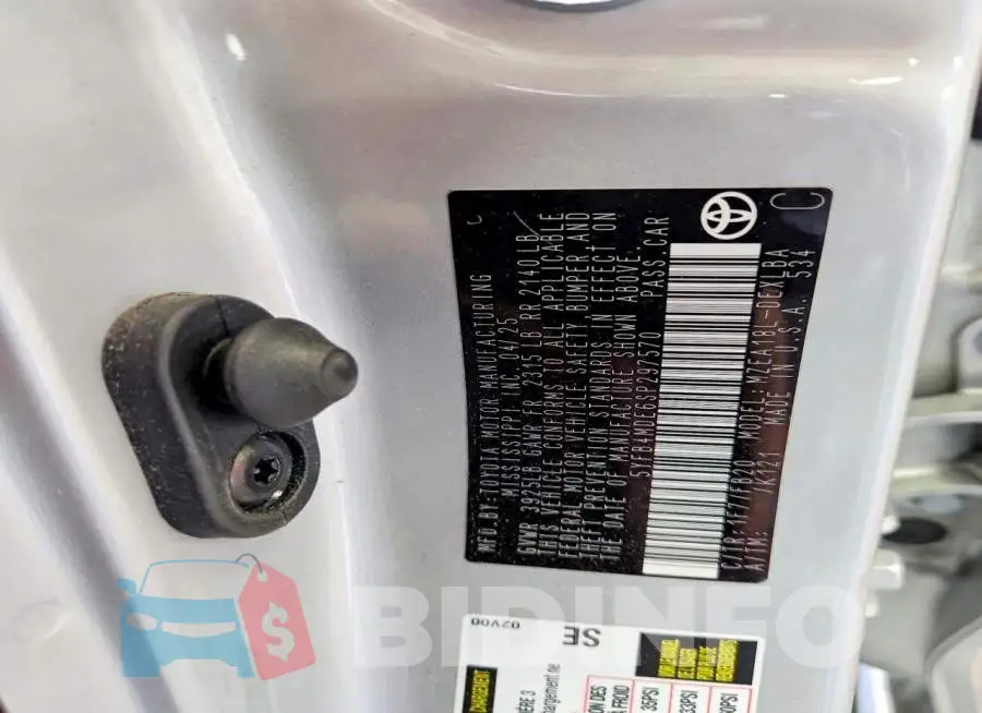 5YFB4MDE6SP297570 Photo# 13