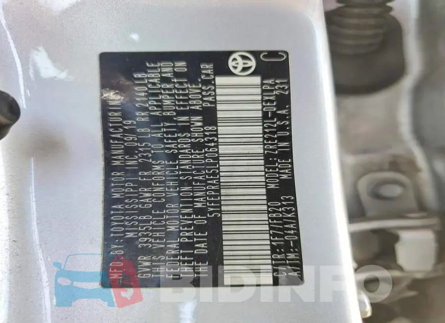 5YFEPRAE5LP064318 Photo# 12