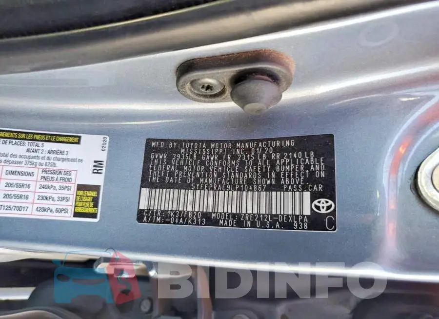 5YFEPRAE9LP104867 Photo# 12