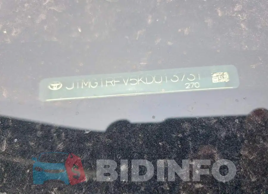 JTMG1RFV5KD013731 Photo# 13