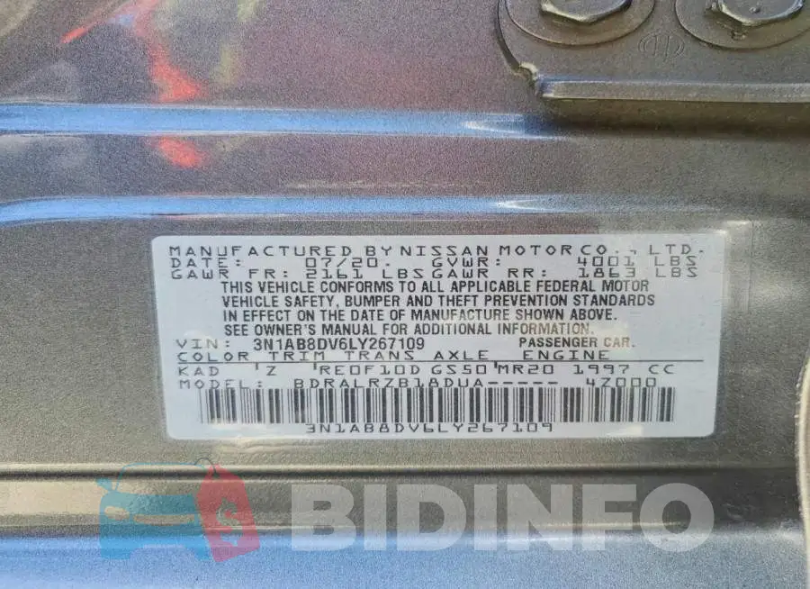 3N1AB8DV6LY267109 Photo# 12