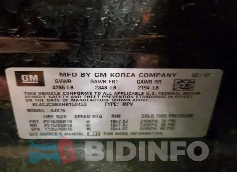 KL4CJCSBXHB152453 Photo# 13