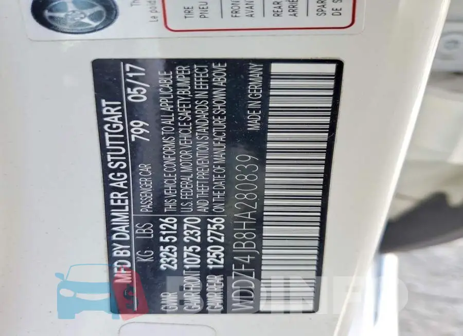 WDDZF4JB8HA280839 Photo# 12