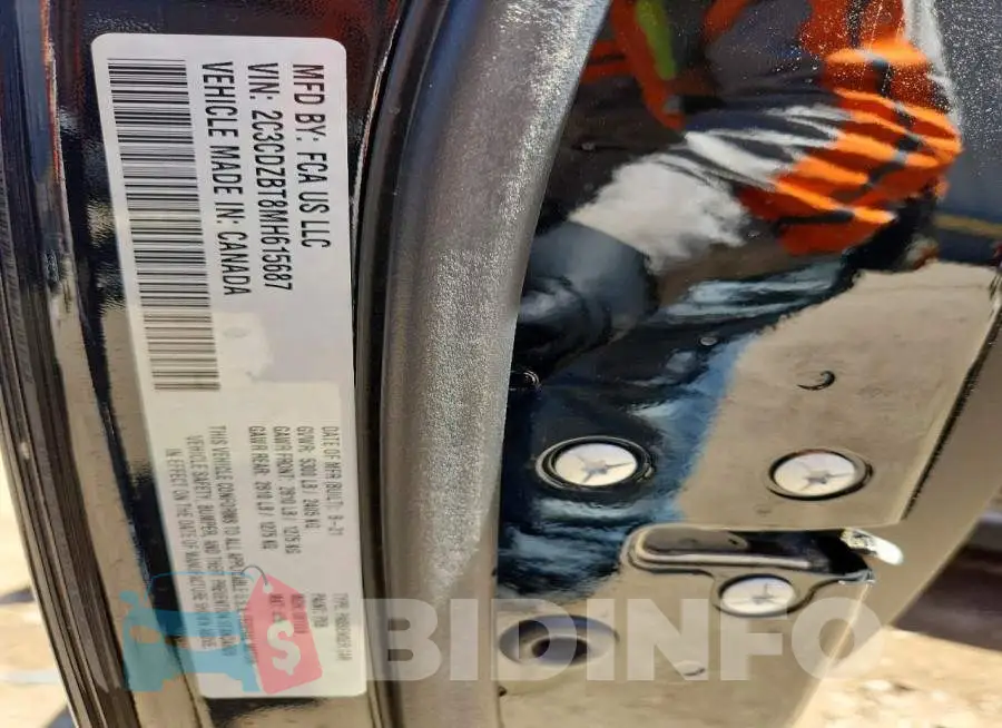 2C3CDZBT8MH615687 Photo# 13