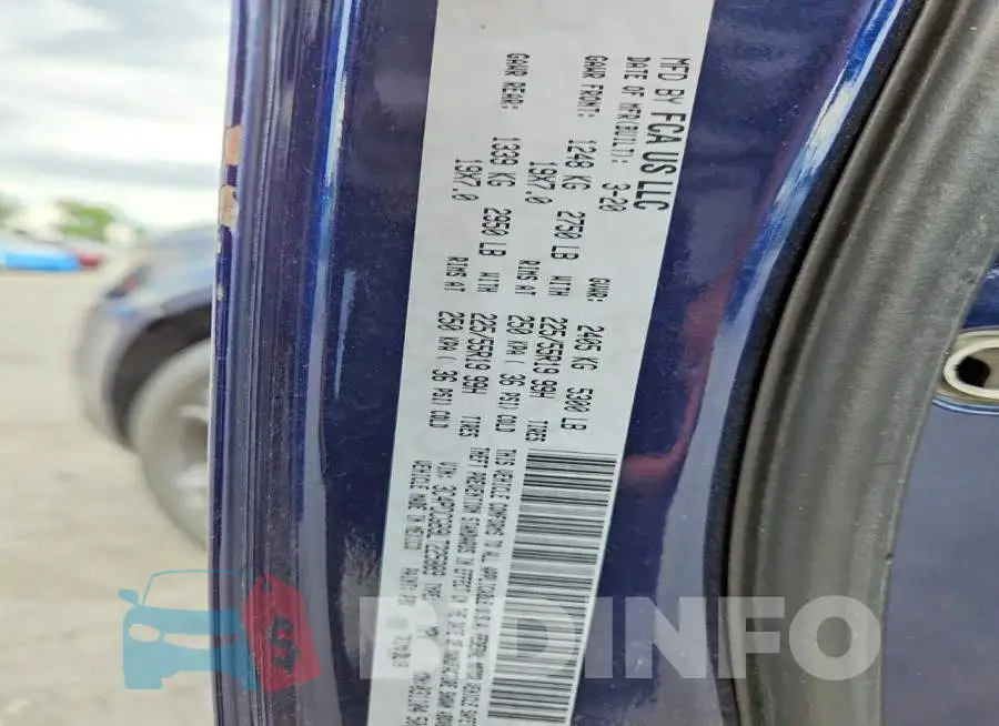 3C4PDCGB9LT225889 Photo# 13