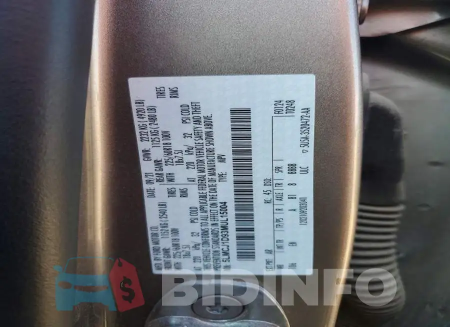 5LMCJ1D93MUL15004 Photo# 13