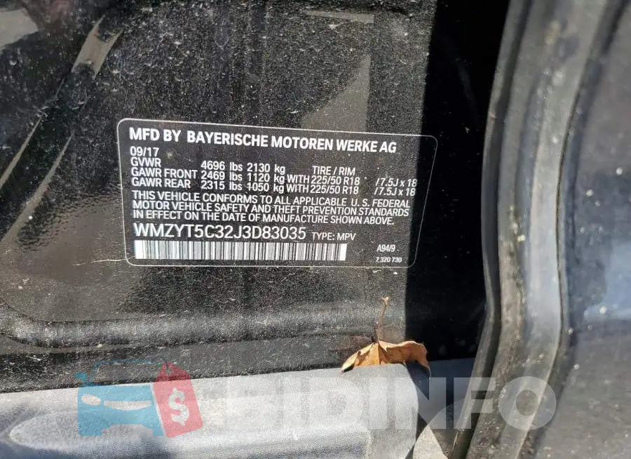 WMZYT5C32J3D83035 Photo# 12