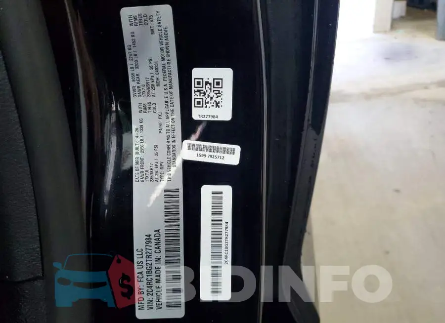 2C4RC1BG2TR277984 Photo# 14