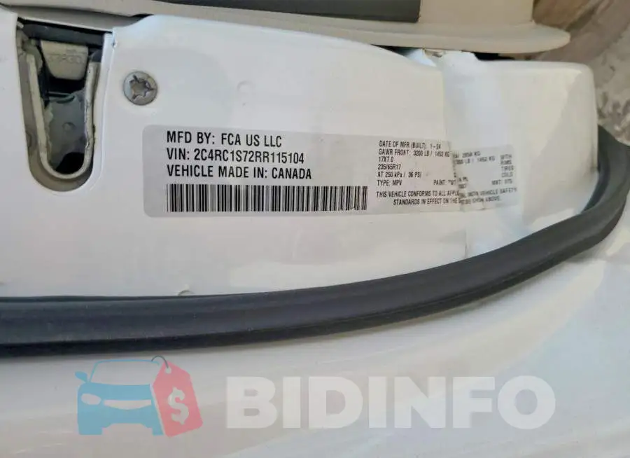 2C4RC1S72RR115104 Photo# 13