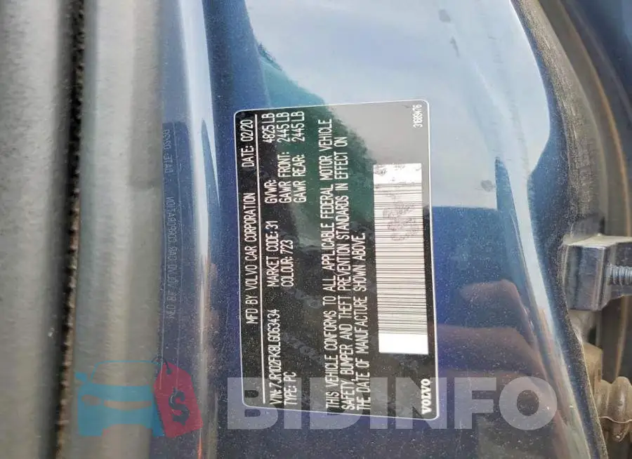 7JR102FK8LG063434 Photo# 12