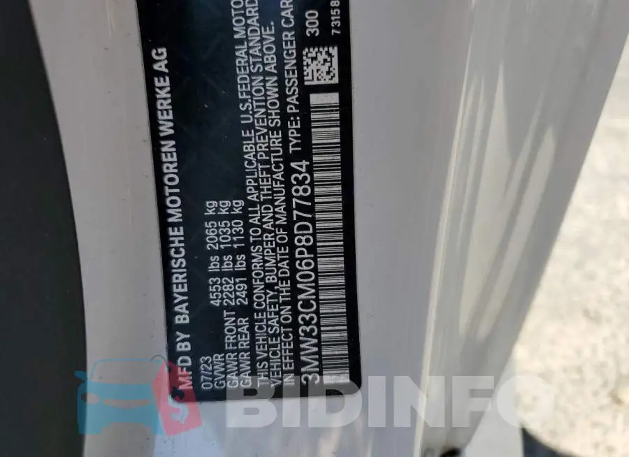 3MW33CM06P8D77834 Photo# 12