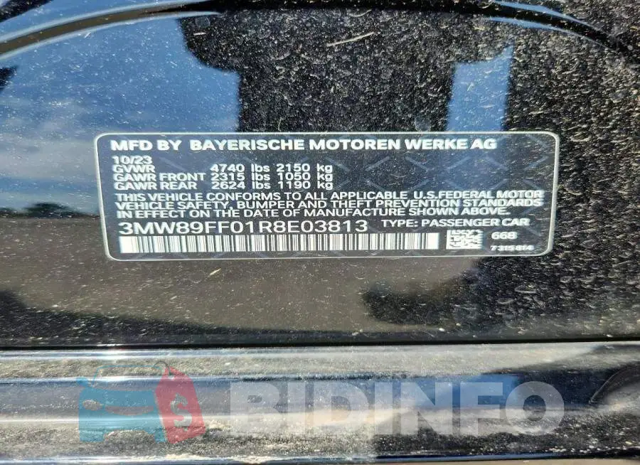 3MW89FF01R8E03813 Photo# 12