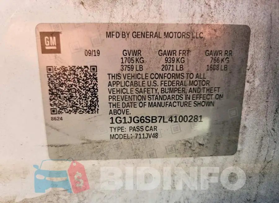 1G1JG6SB7L4100281 Photo# 12