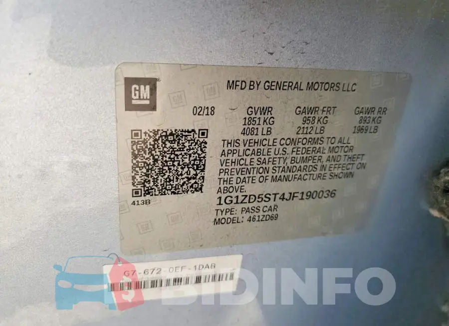 1G1ZD5ST4JF190036 Photo# 12