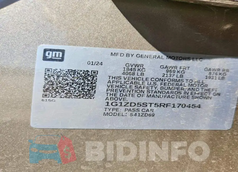1G1ZD5ST5RF170454 Photo# 12