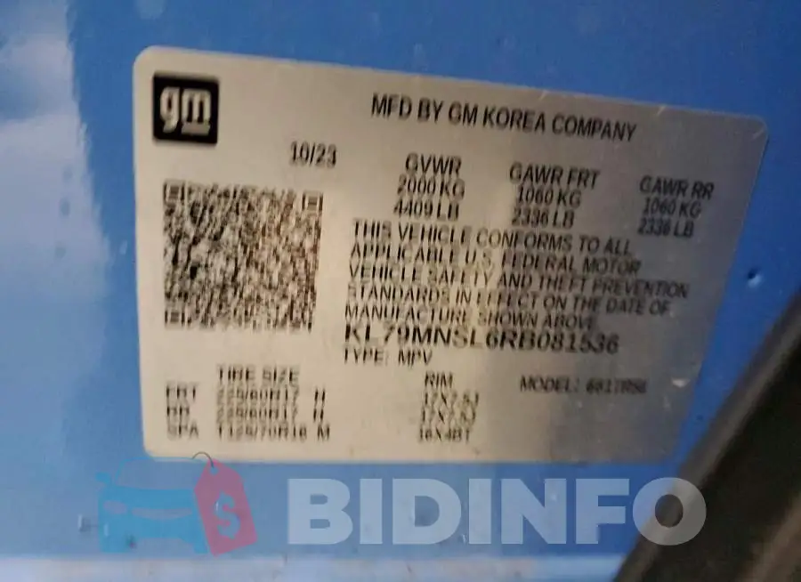 KL79MNSL6RB081536 Photo# 13