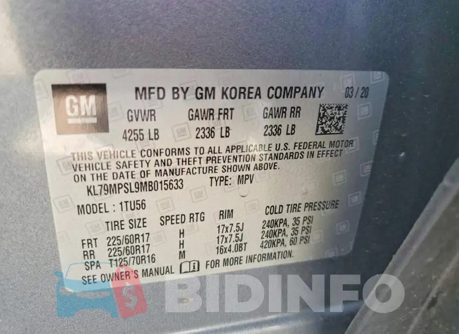 KL79MPSL9MB015633 Photo# 13