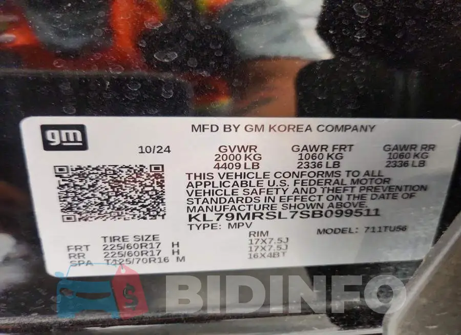 KL79MRSL7SB099511 Photo# 13