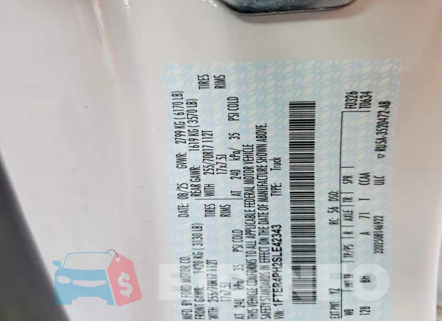 1FTER4PH2SLE42343 Photo# 12